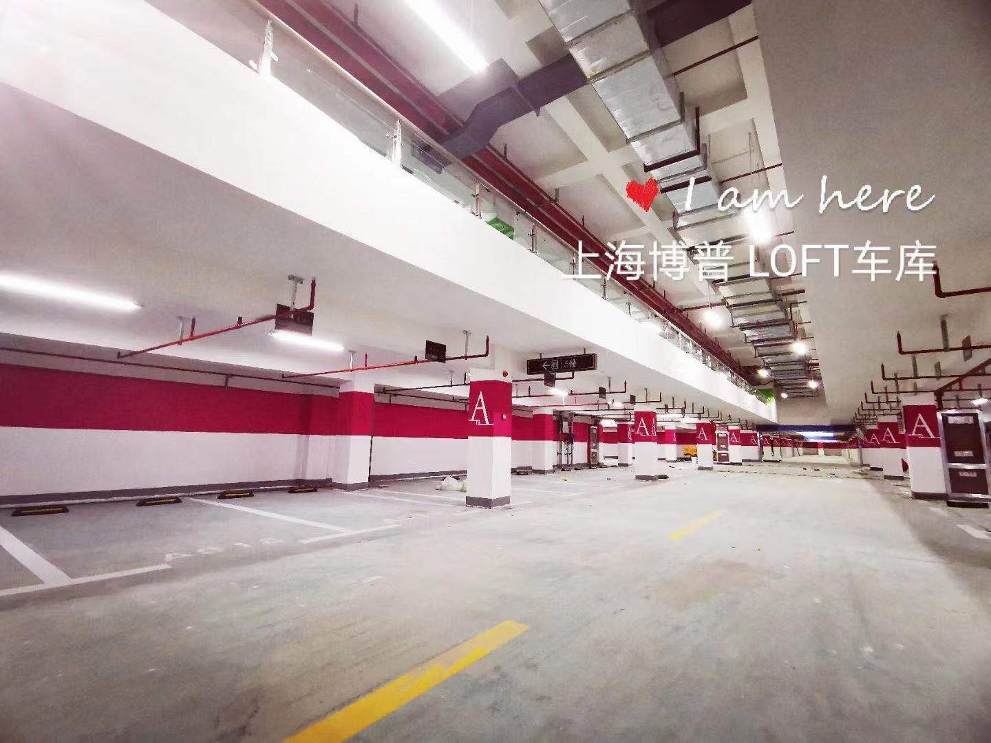 青浦已交竣的绿城豪华LOFT专利车库效果惊艳！